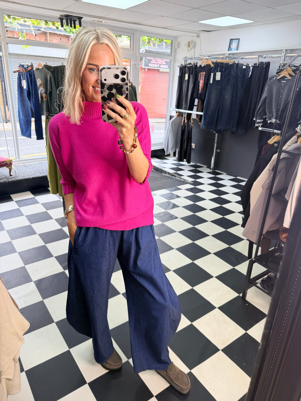 Rosie knit - Pink