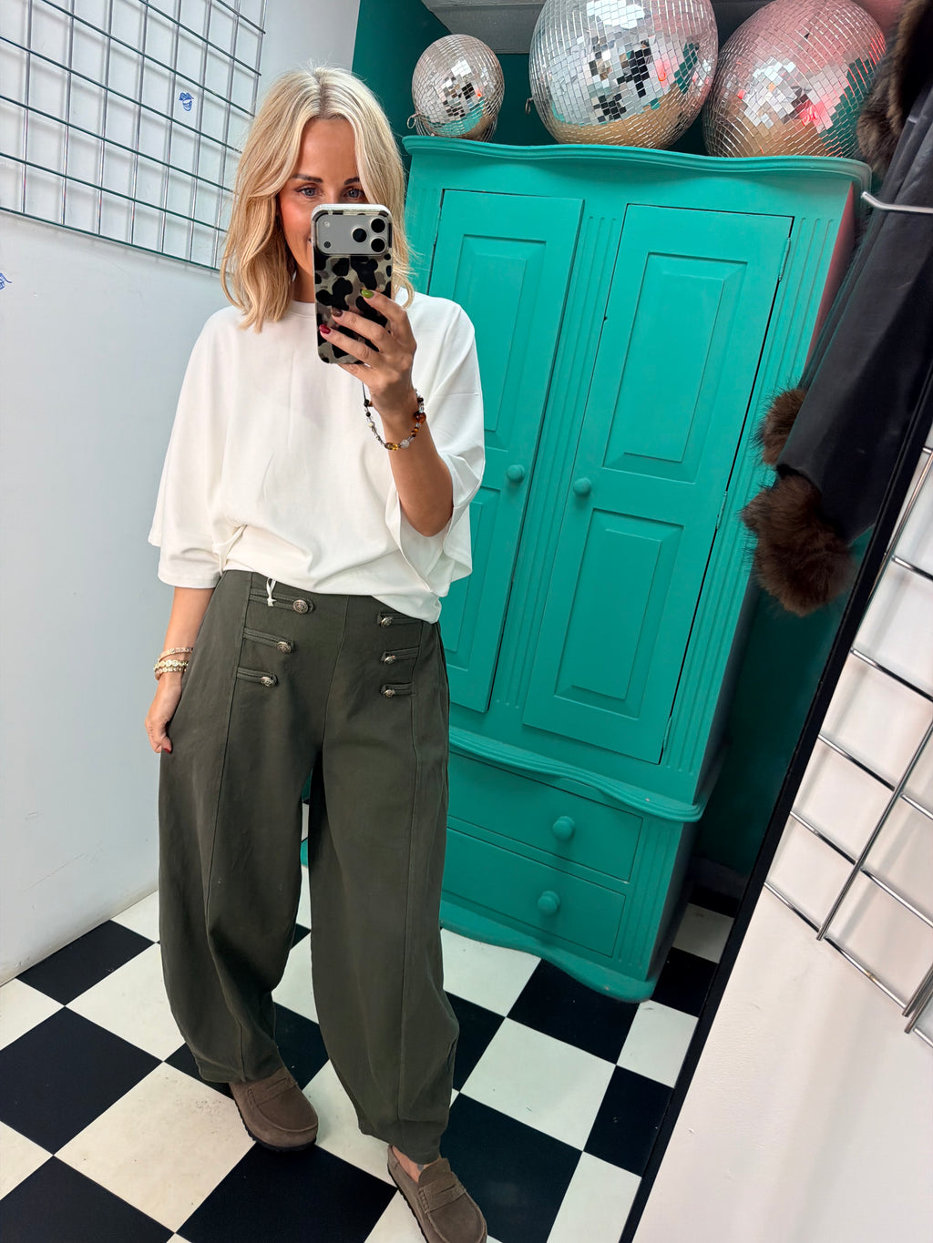 Military balloon trouser - Khaki