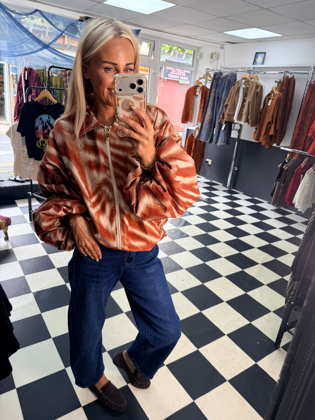 Belted Balloon Jeans