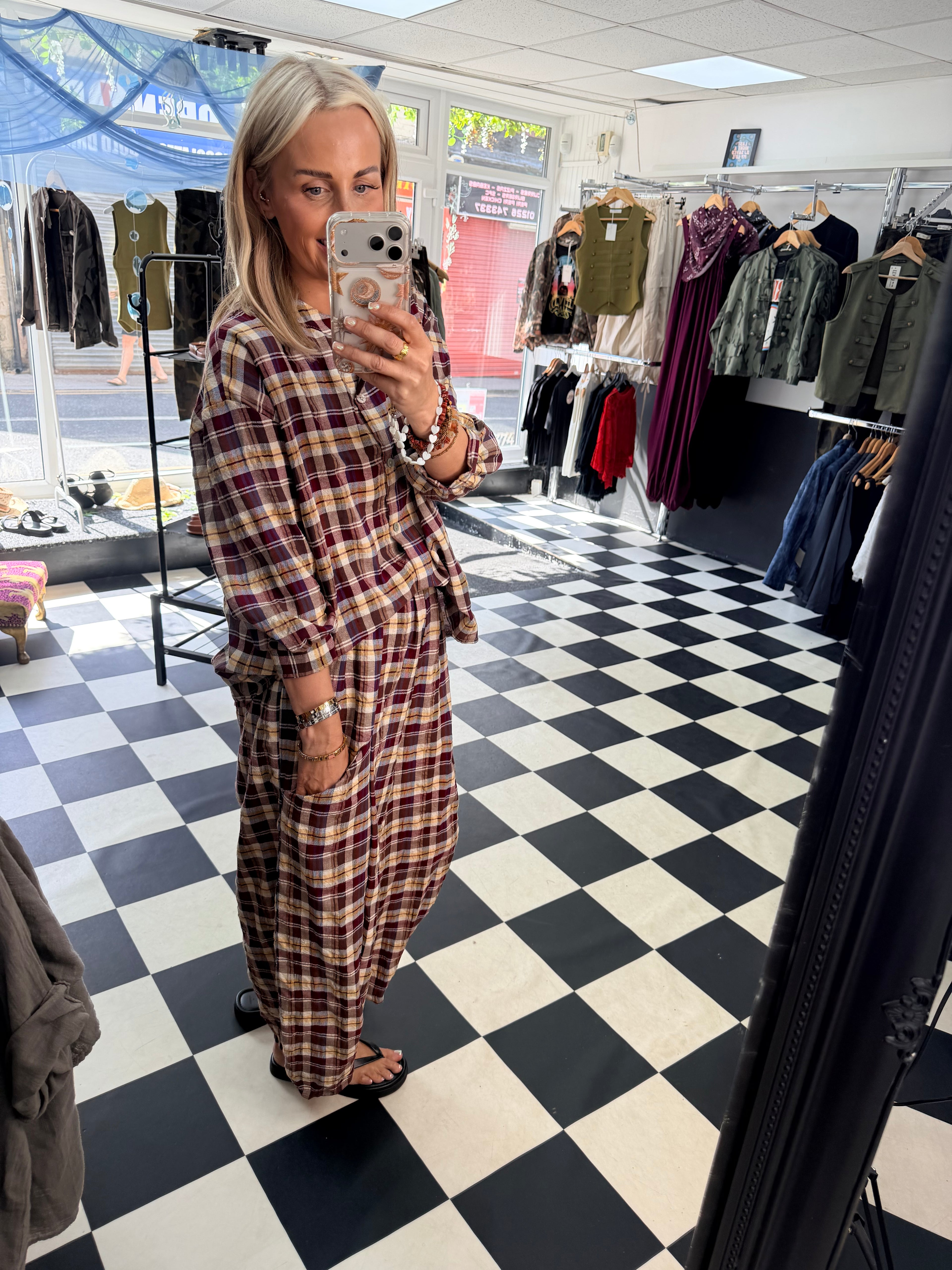 Autumn Check Shirt