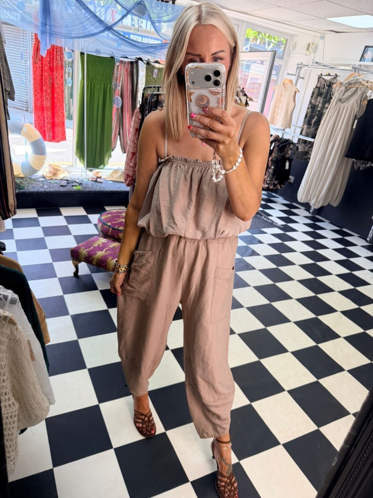 Tulip Trousers Taupe