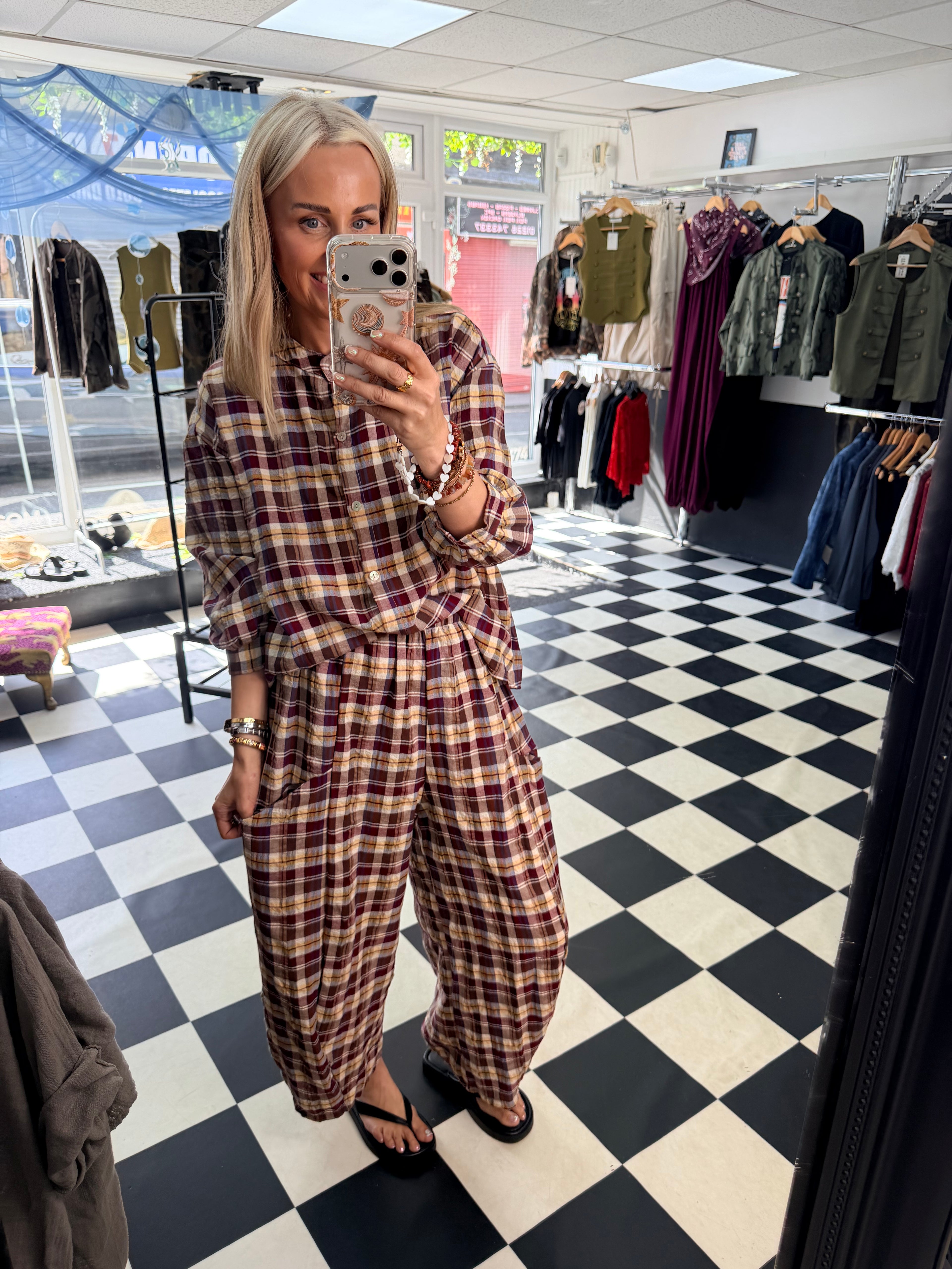 Autumn Check Shirt