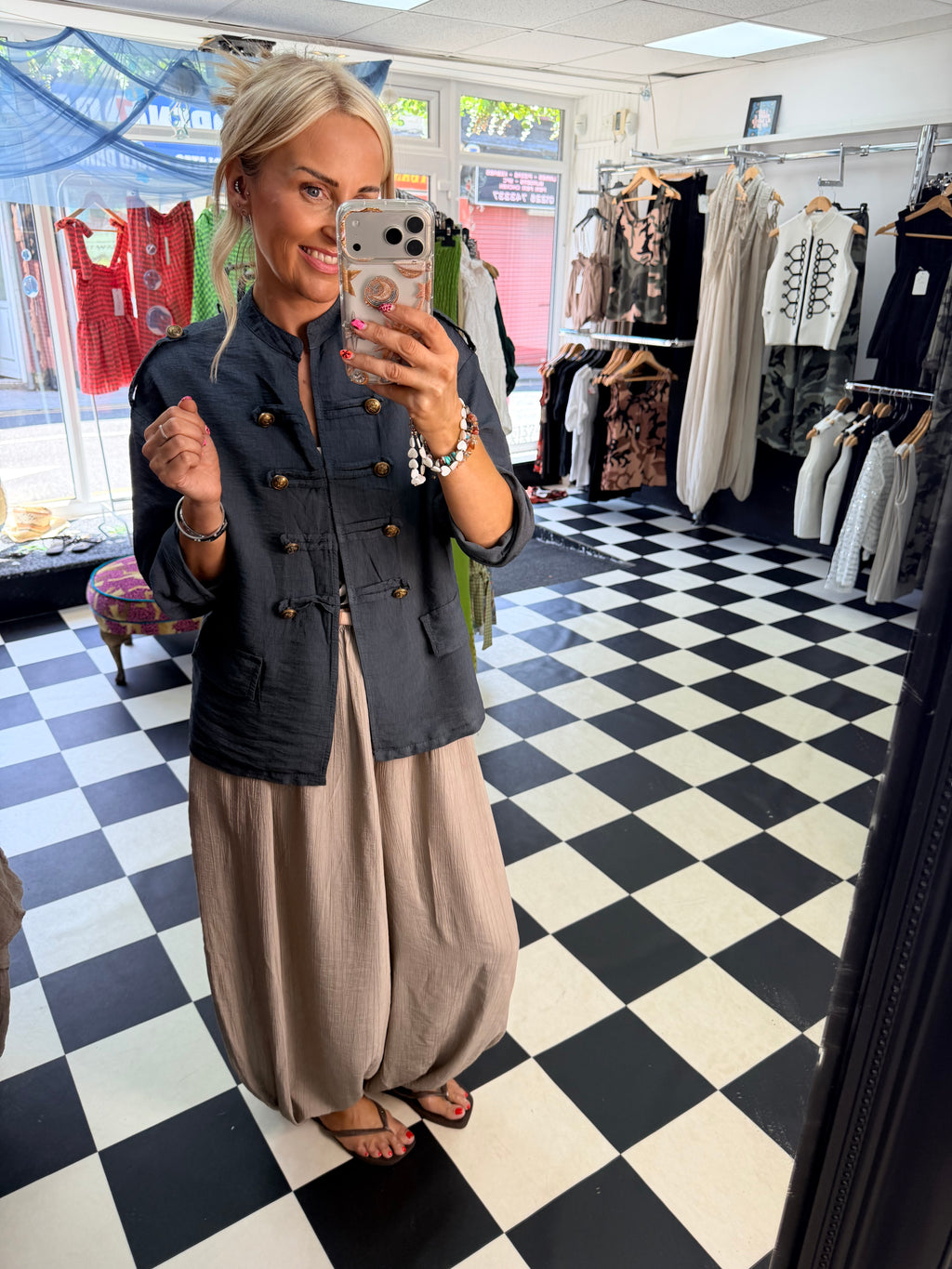 Military Jacket Slate
