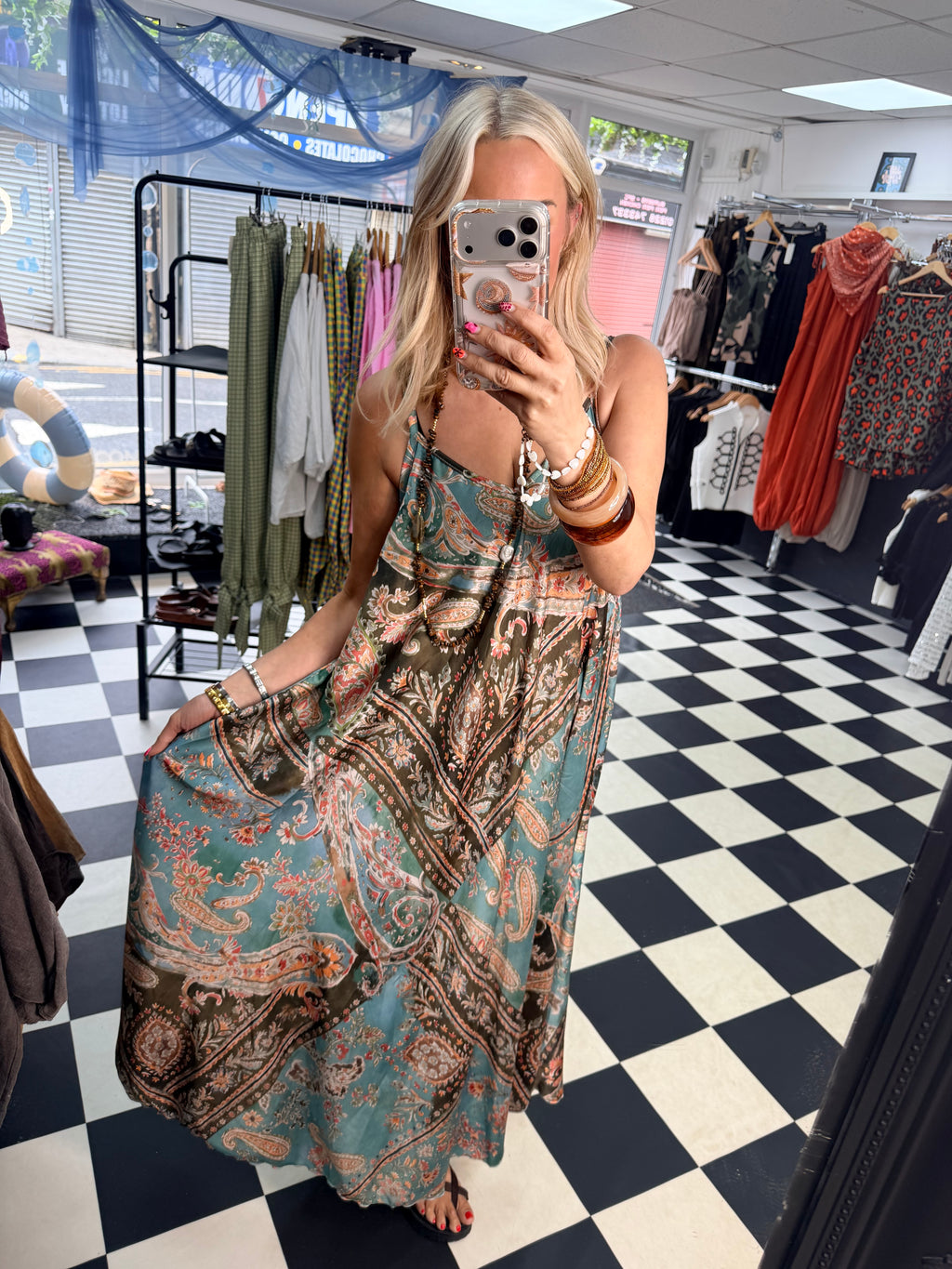 Willow Dress Blue