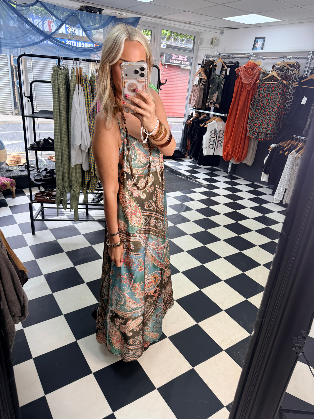 Willow Dress Blue