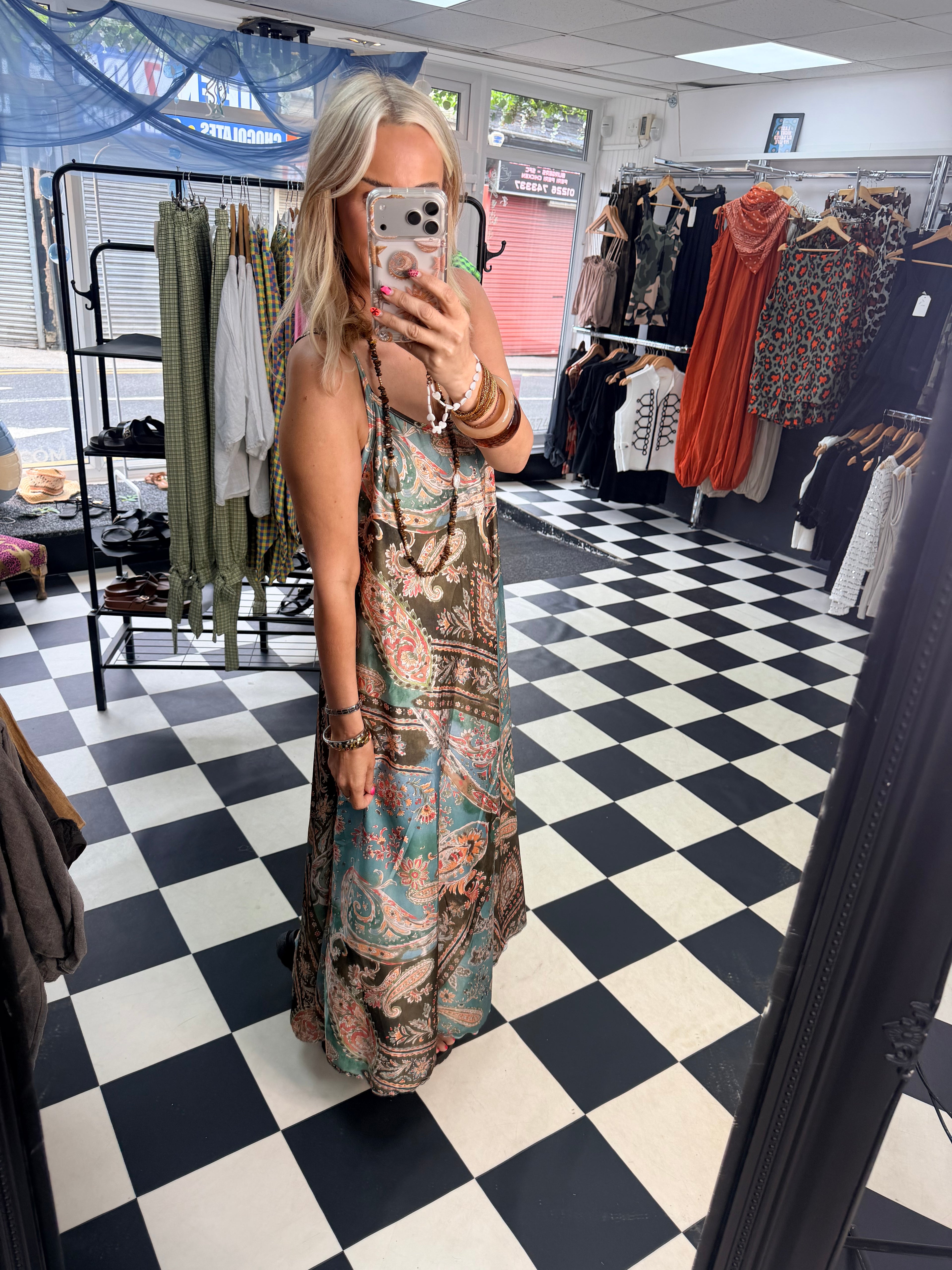Willow Dress Blue