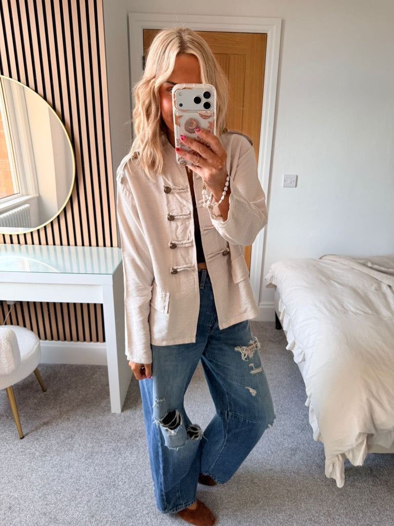 Military Jacket Cream