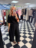 Beaded Co Ord Black