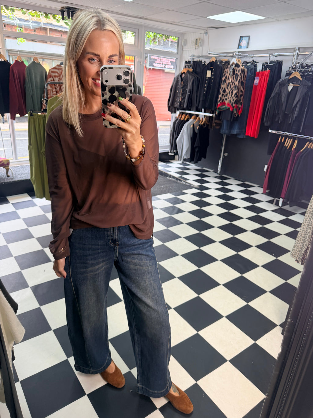 Mesh Top Chocolate