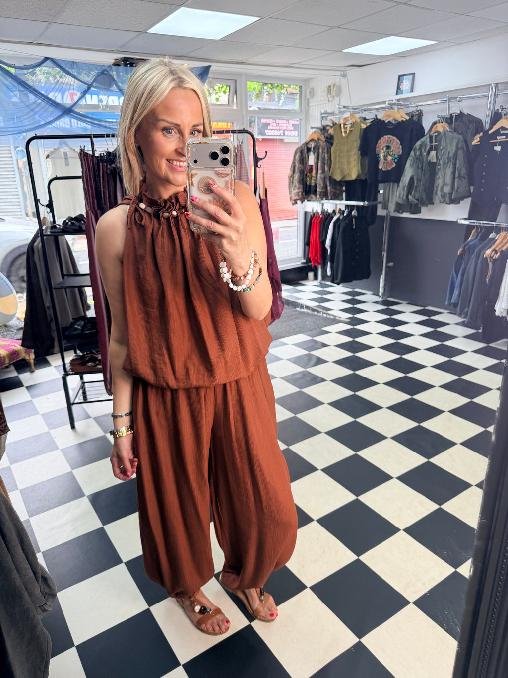 Pebble Co Ord Rust