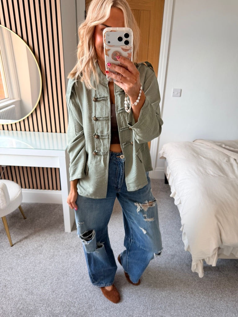 Military Jacket Green (Pre Order)