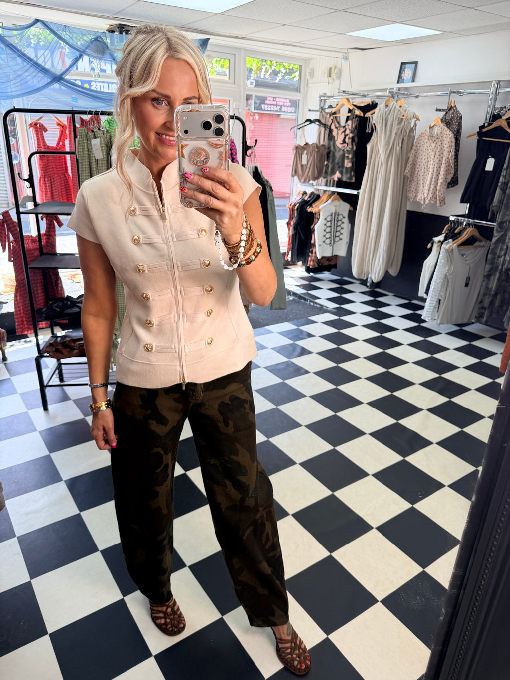 Cargo Barrel Leg jeans