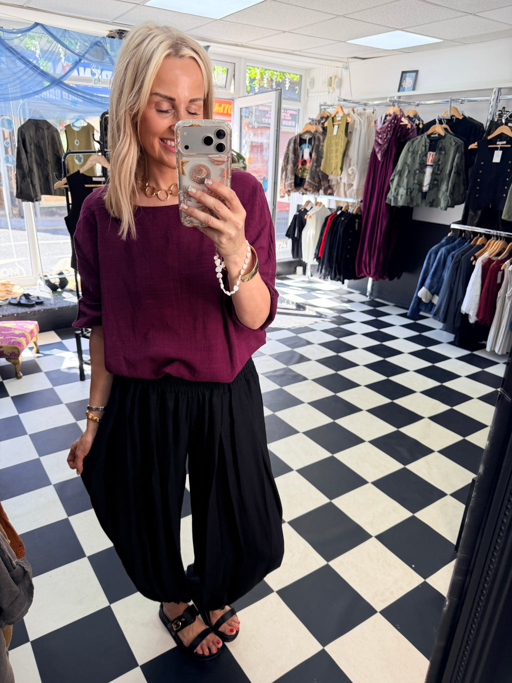 Lottie Top Wine