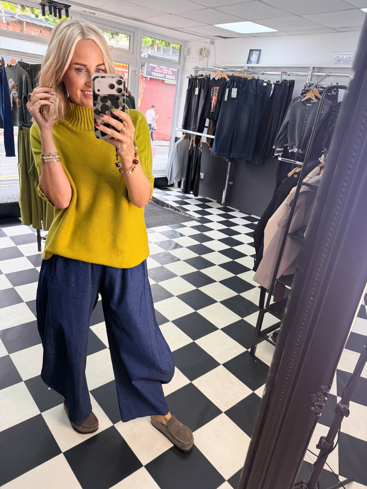 Rosie knit - Lime