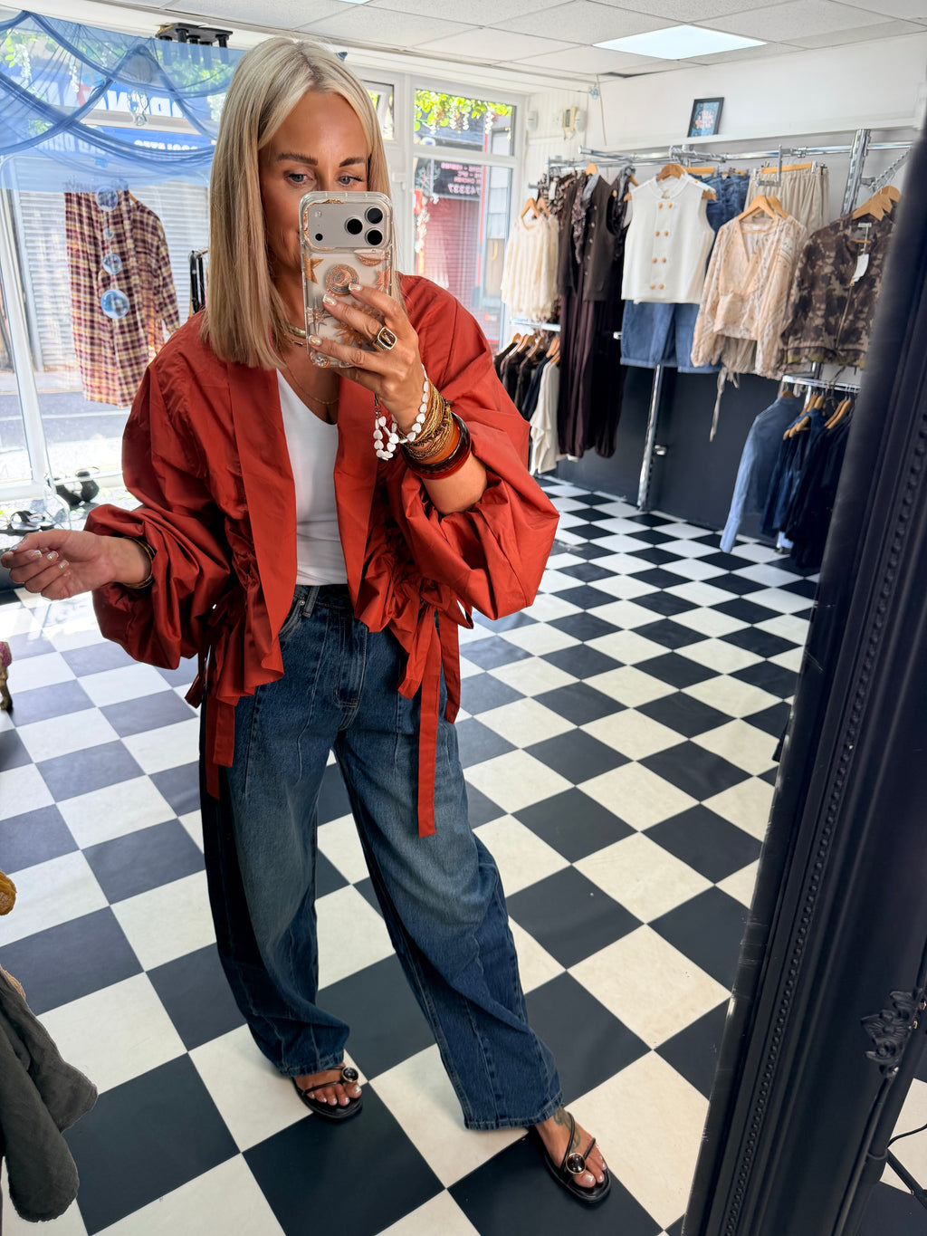 Barrel Jean Mid Denim