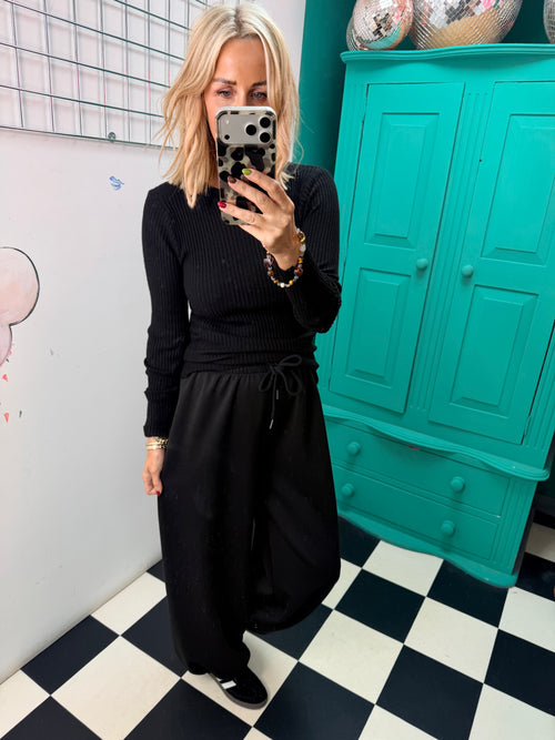 Balloon Jogger Black