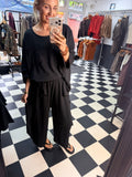 Utility Barrel Jogger Black