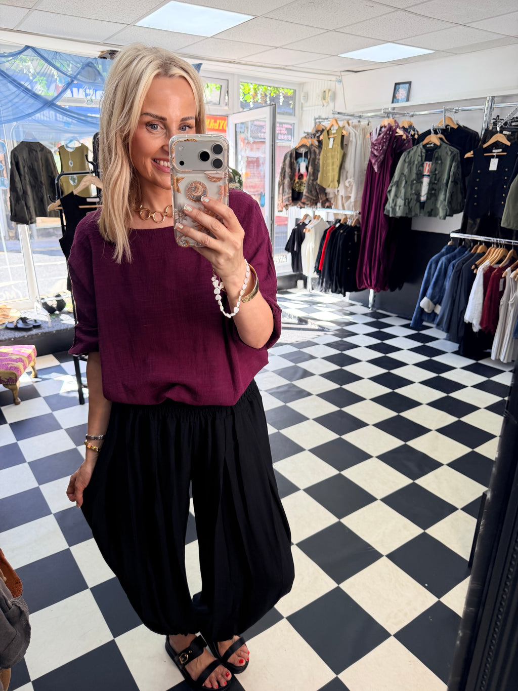 Lottie Top Wine
