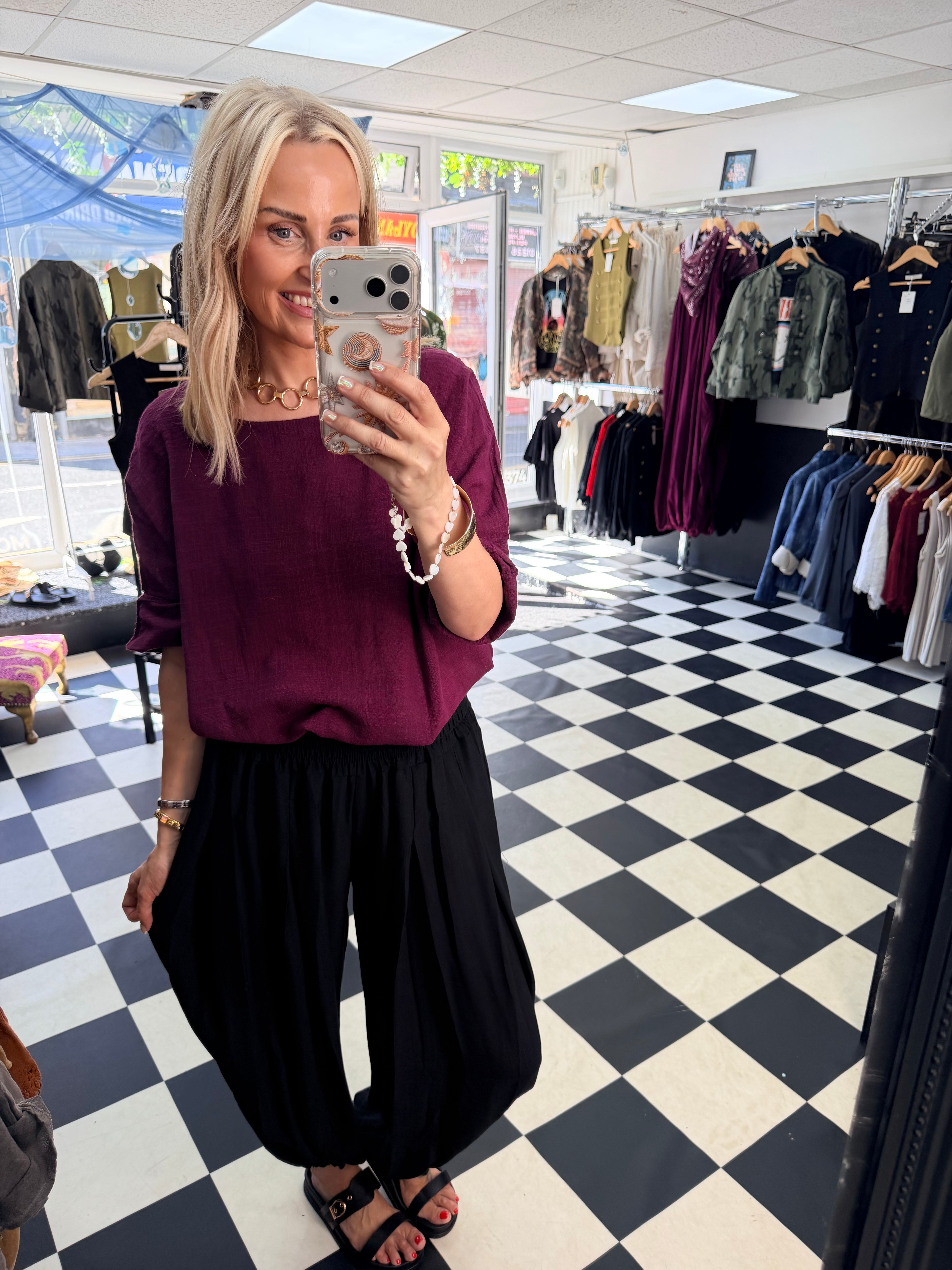 Lottie Top Wine