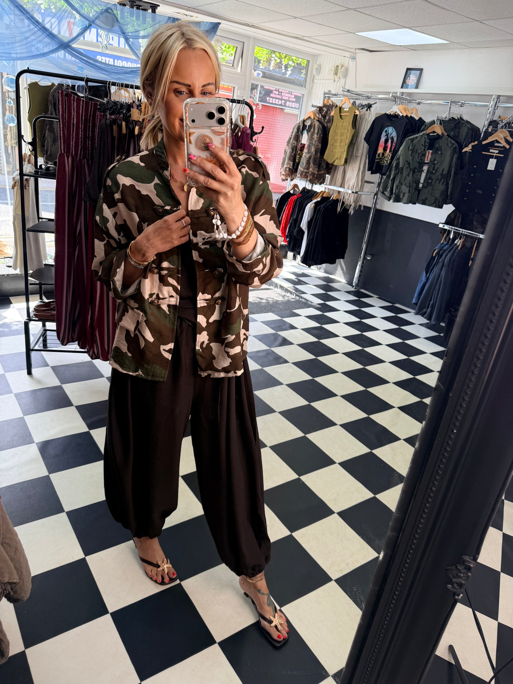Camo Military Jacket