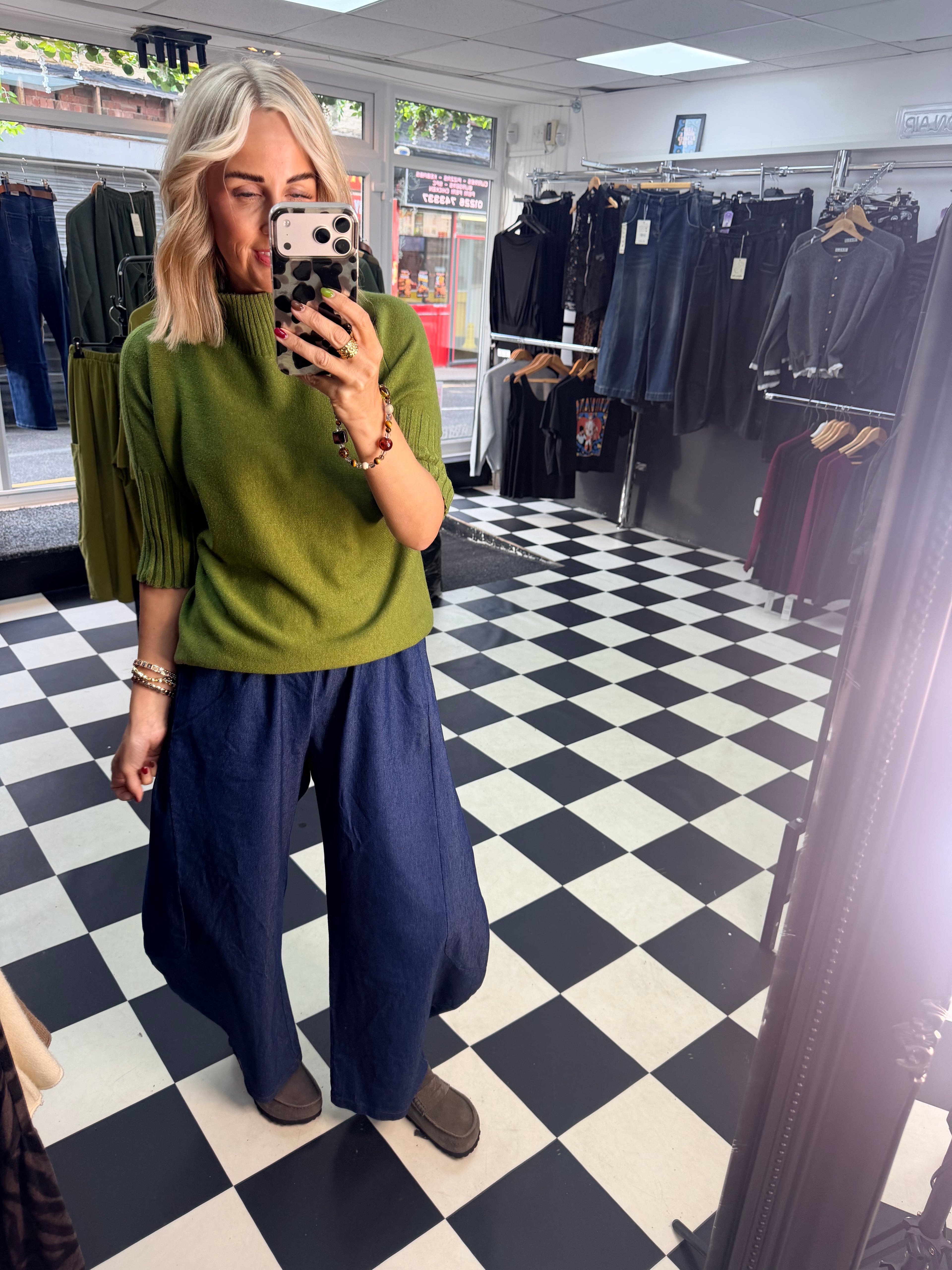 Rosie knit - Green