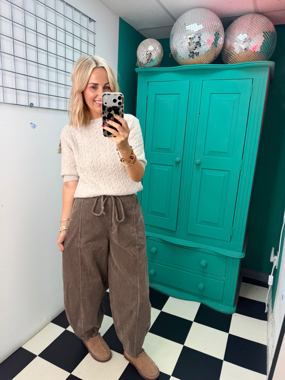 Cable Knit Jumper Cream