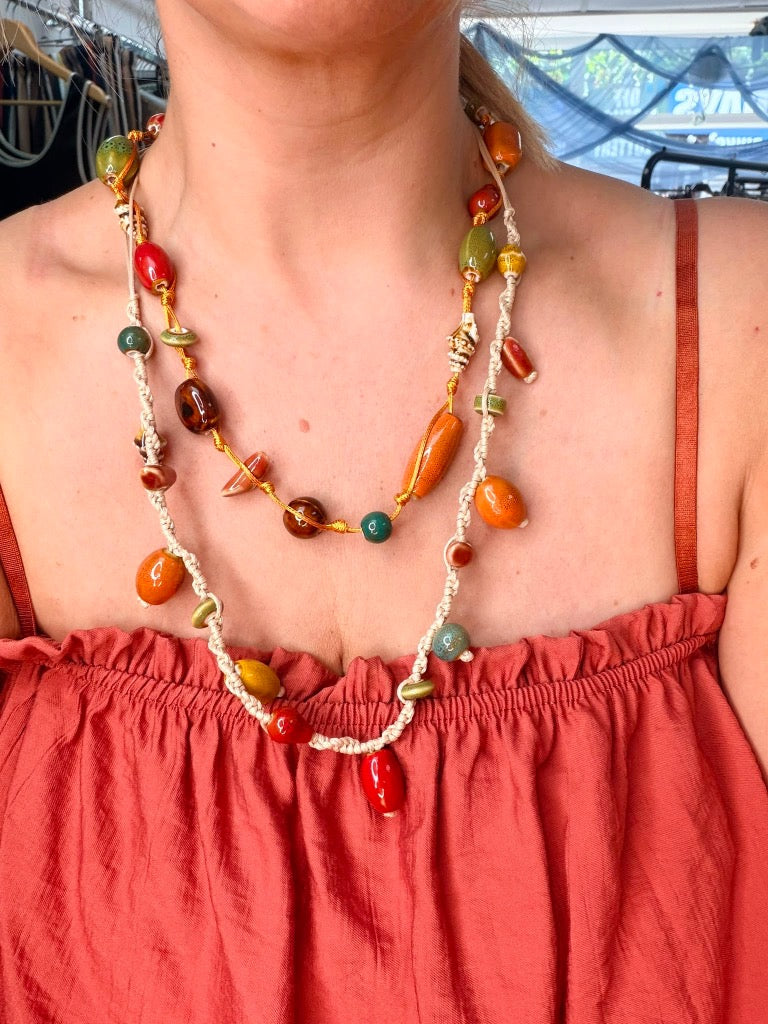 Moroccan Bead Necklace