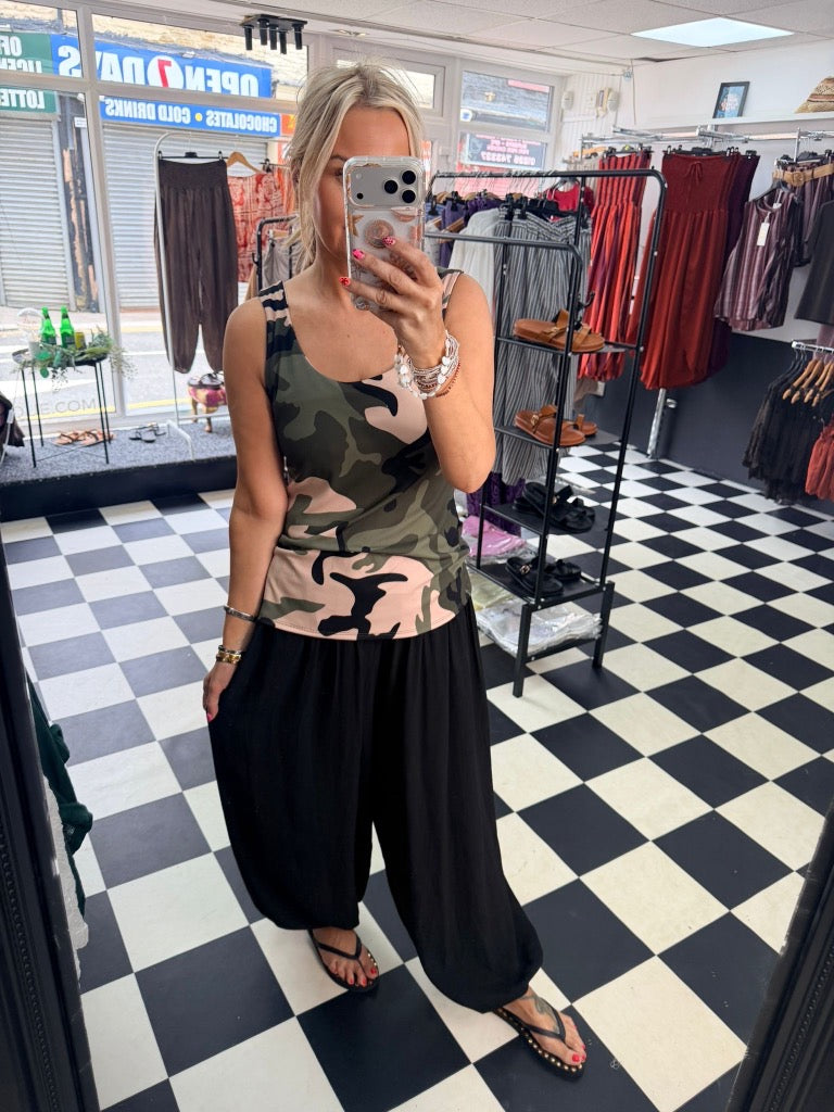 Camo Vest Khaki