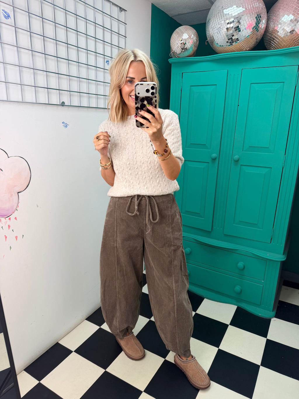 Cable Knit Jumper Cream