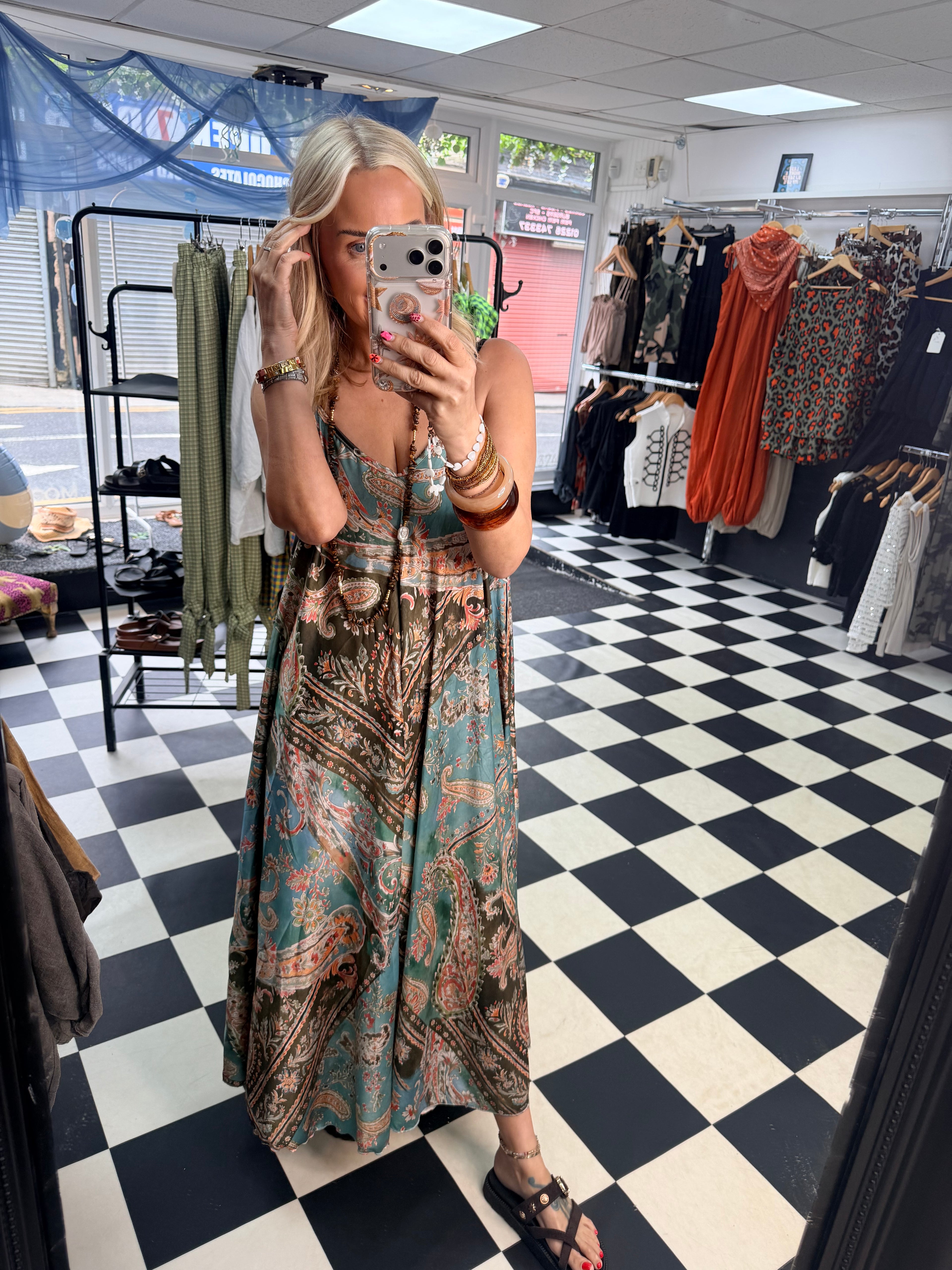 Willow Dress Blue