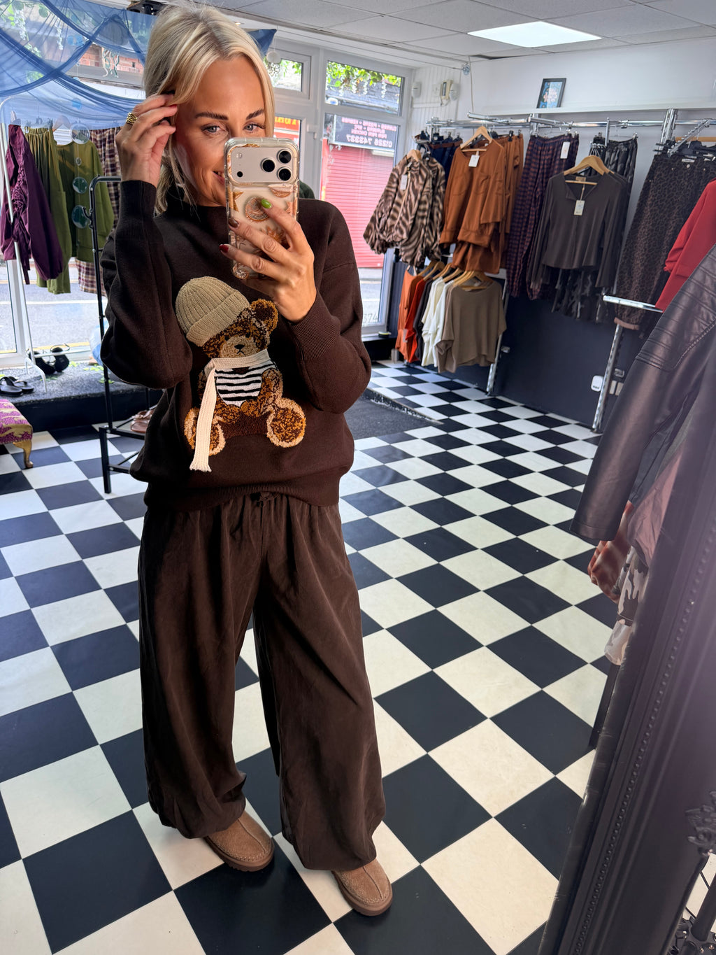 Teddy Ralf Jumper Chocolate
