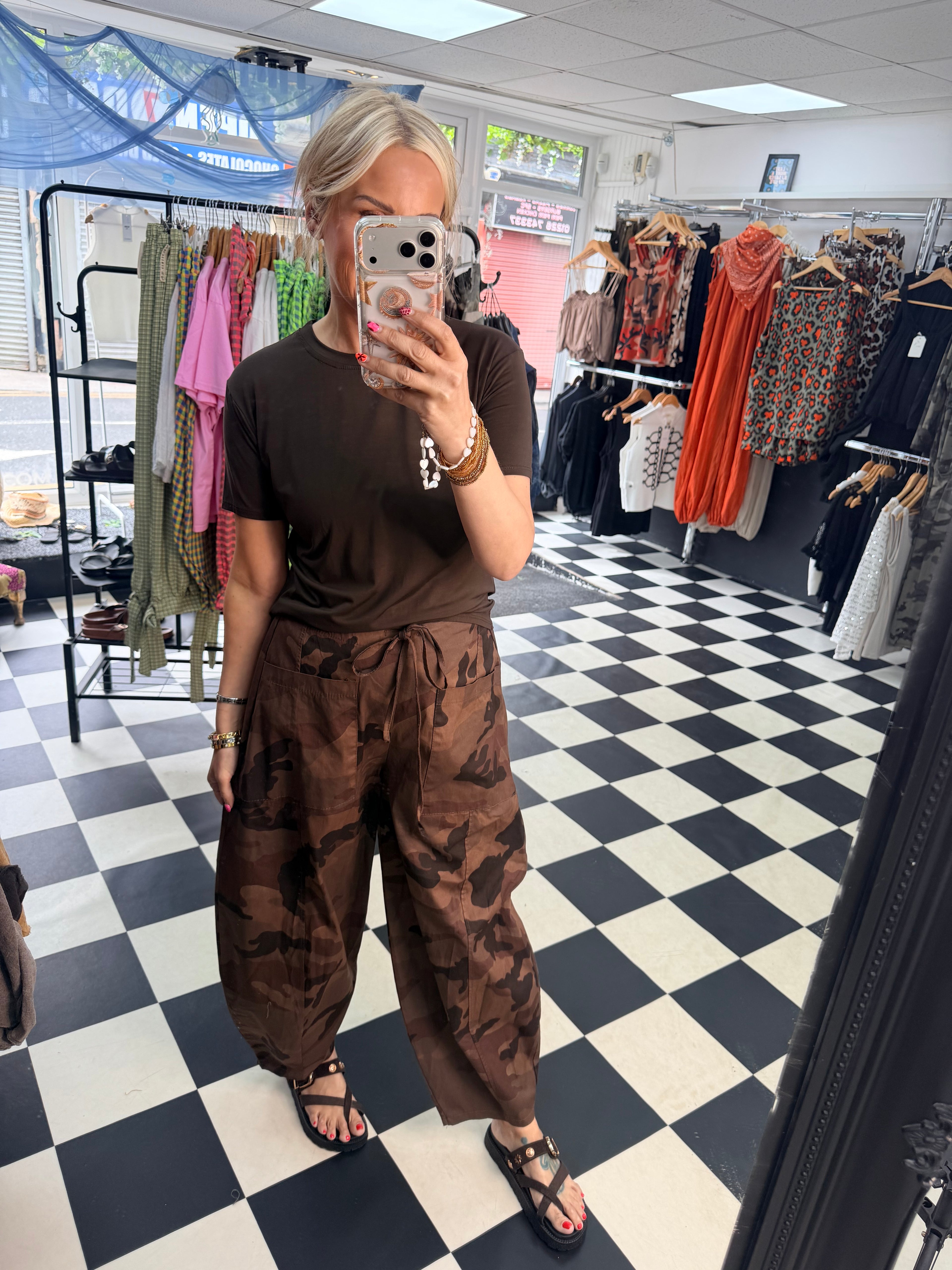 Basic T shirt Chocolate