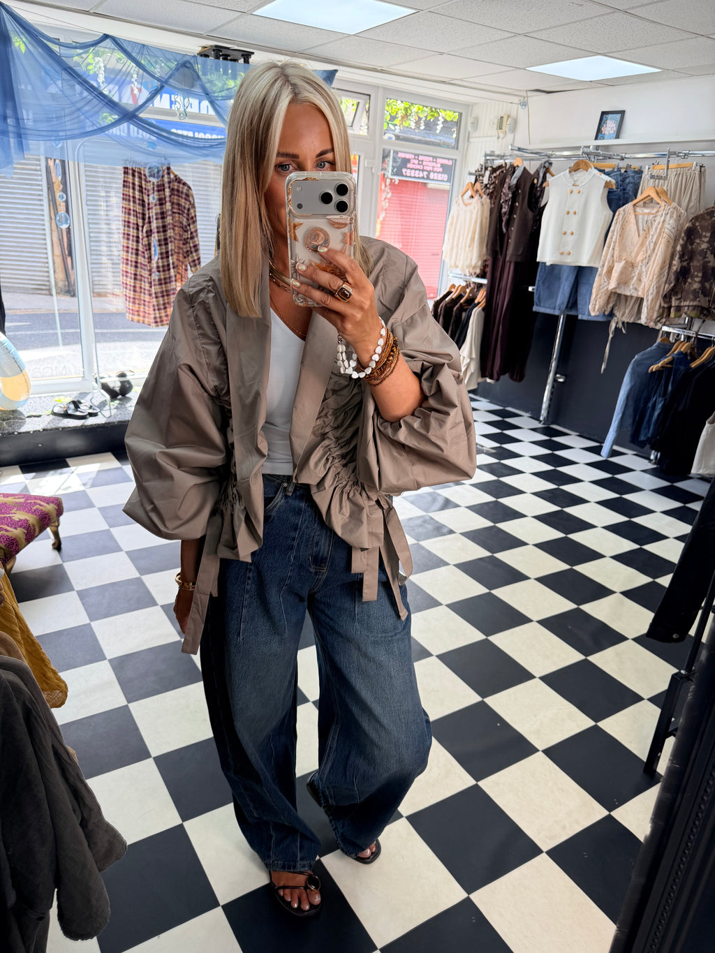 Barrel Jean Mid Denim