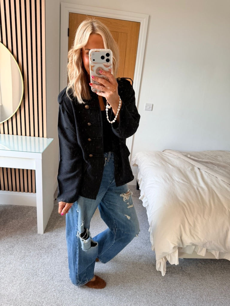 Military Jacket Black