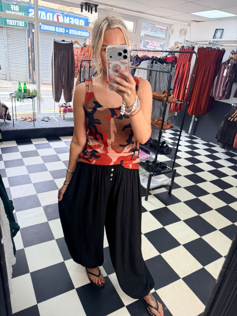 Camo Vest Rust