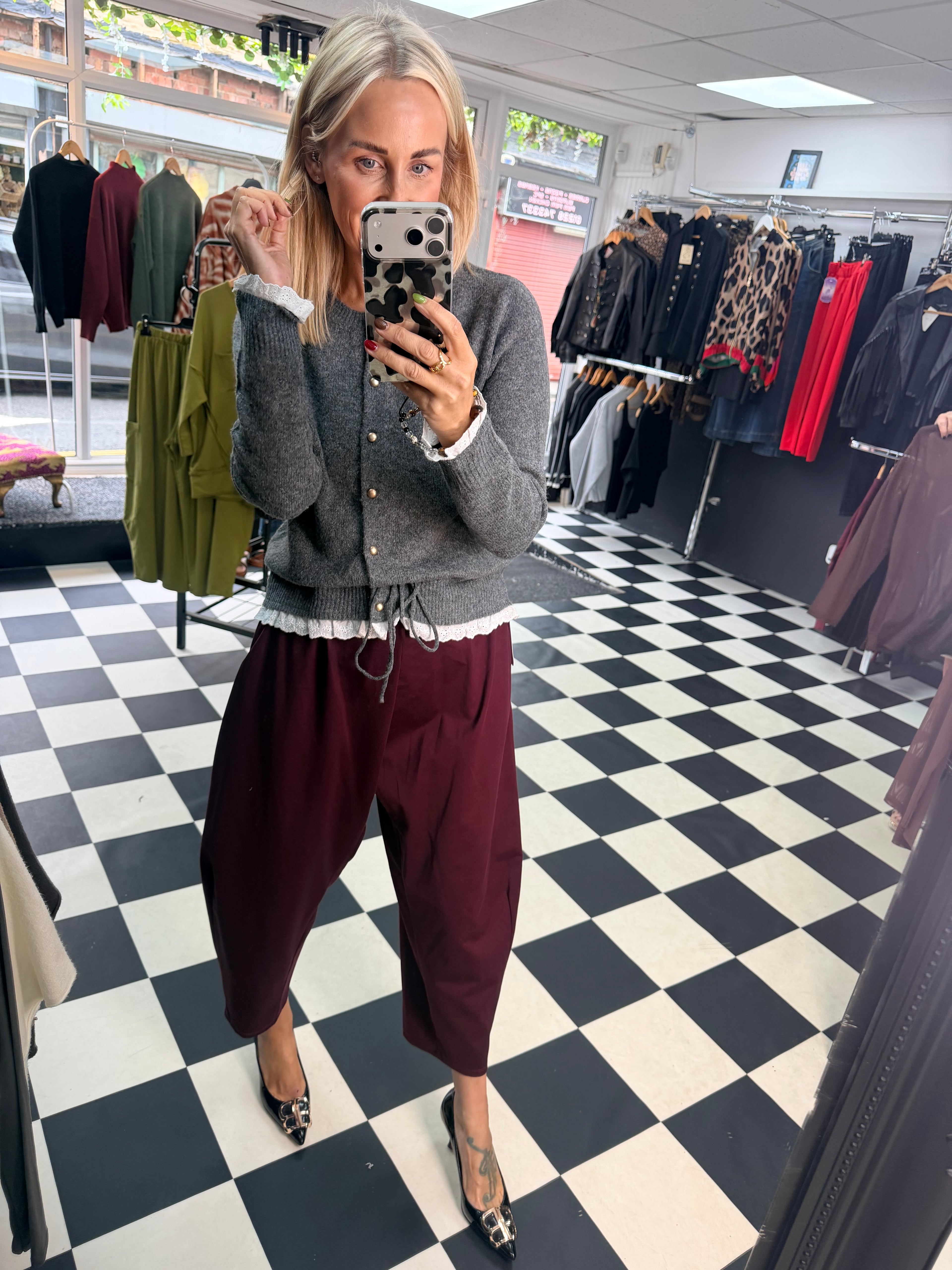 Dolly Cardigan Grey