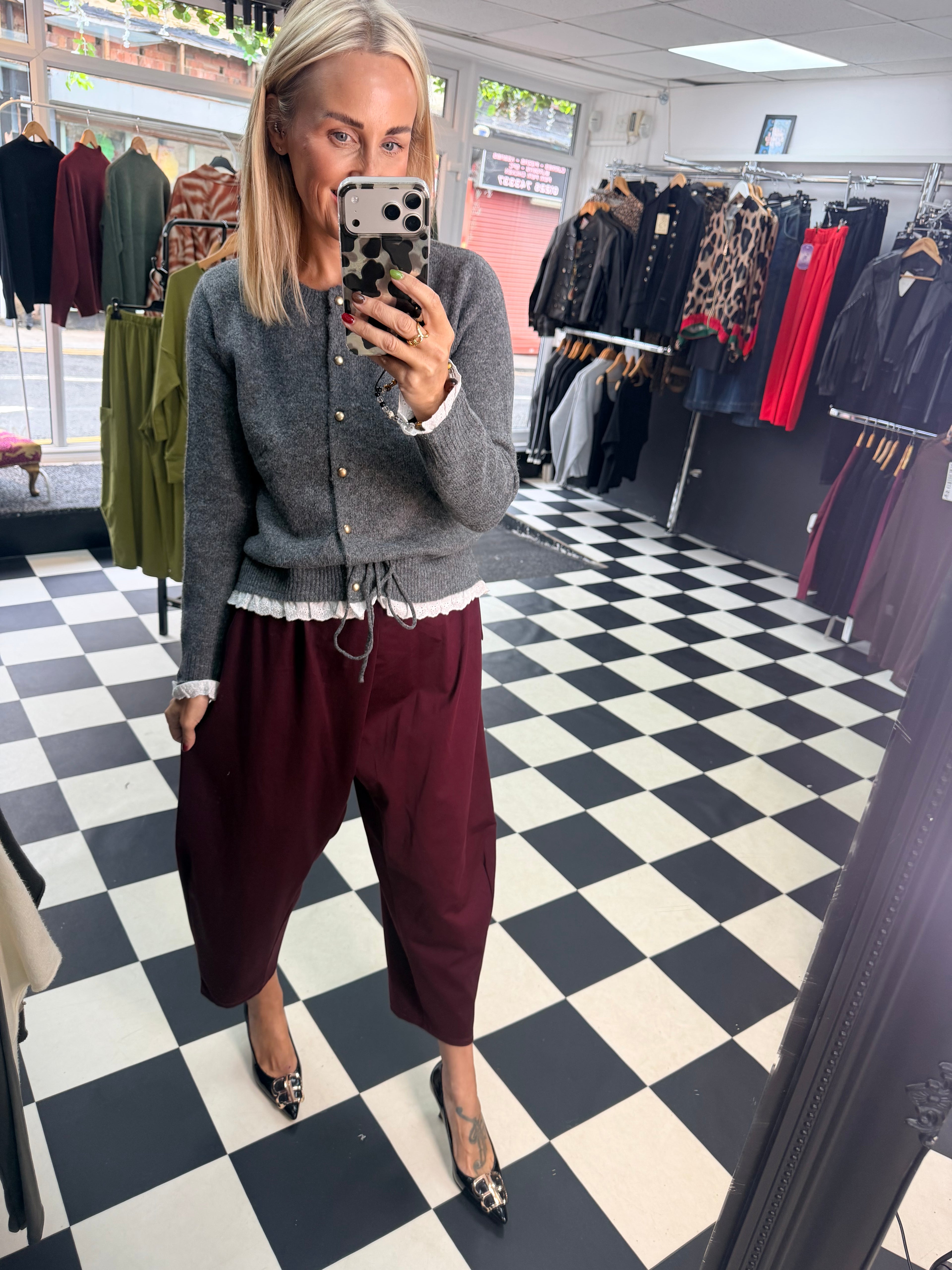 Dolly Cardigan Grey
