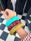Wavy Bangle Wine