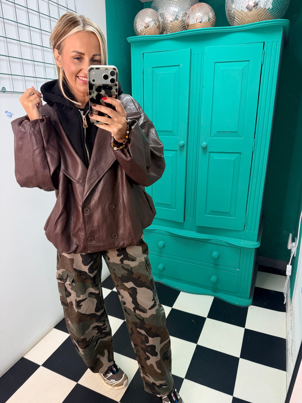 Urban Edge Camo Cargo Jeans