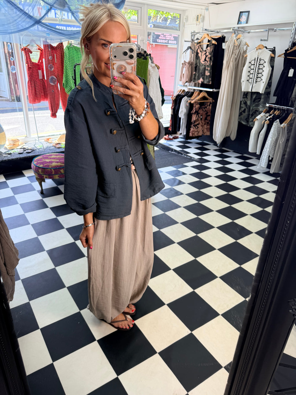 Military Jacket Slate