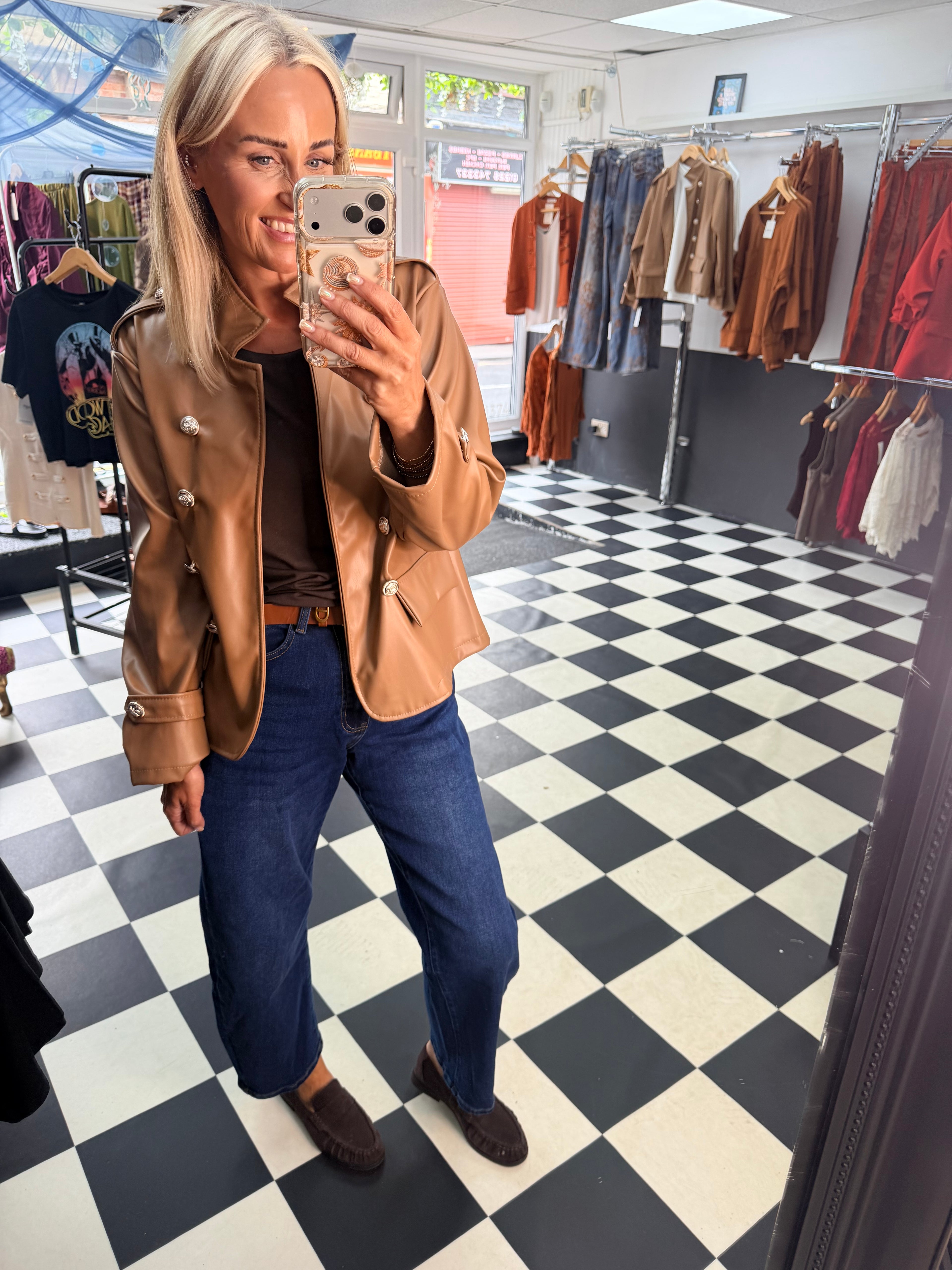 Belted Balloon Jeans