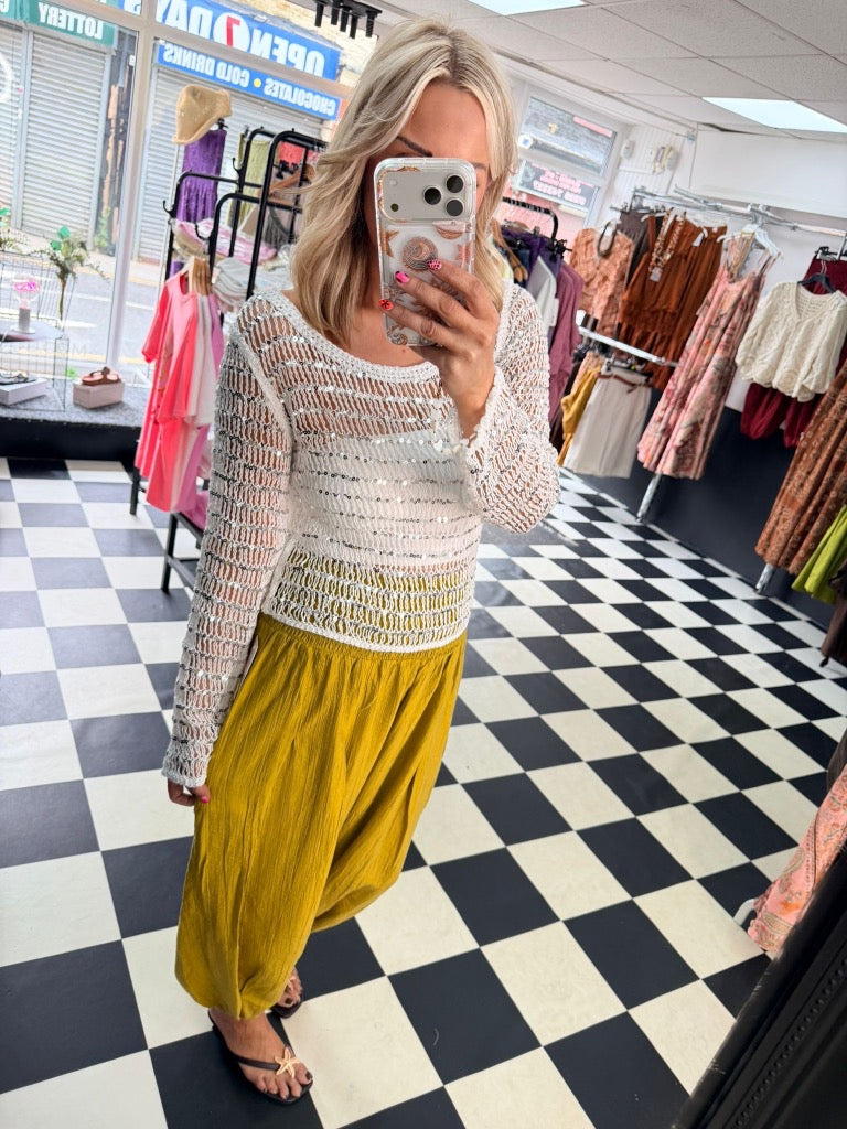 Bohemian Spirit Top White
