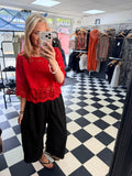 Flora top Red