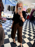 Leopard Balloon Jeans