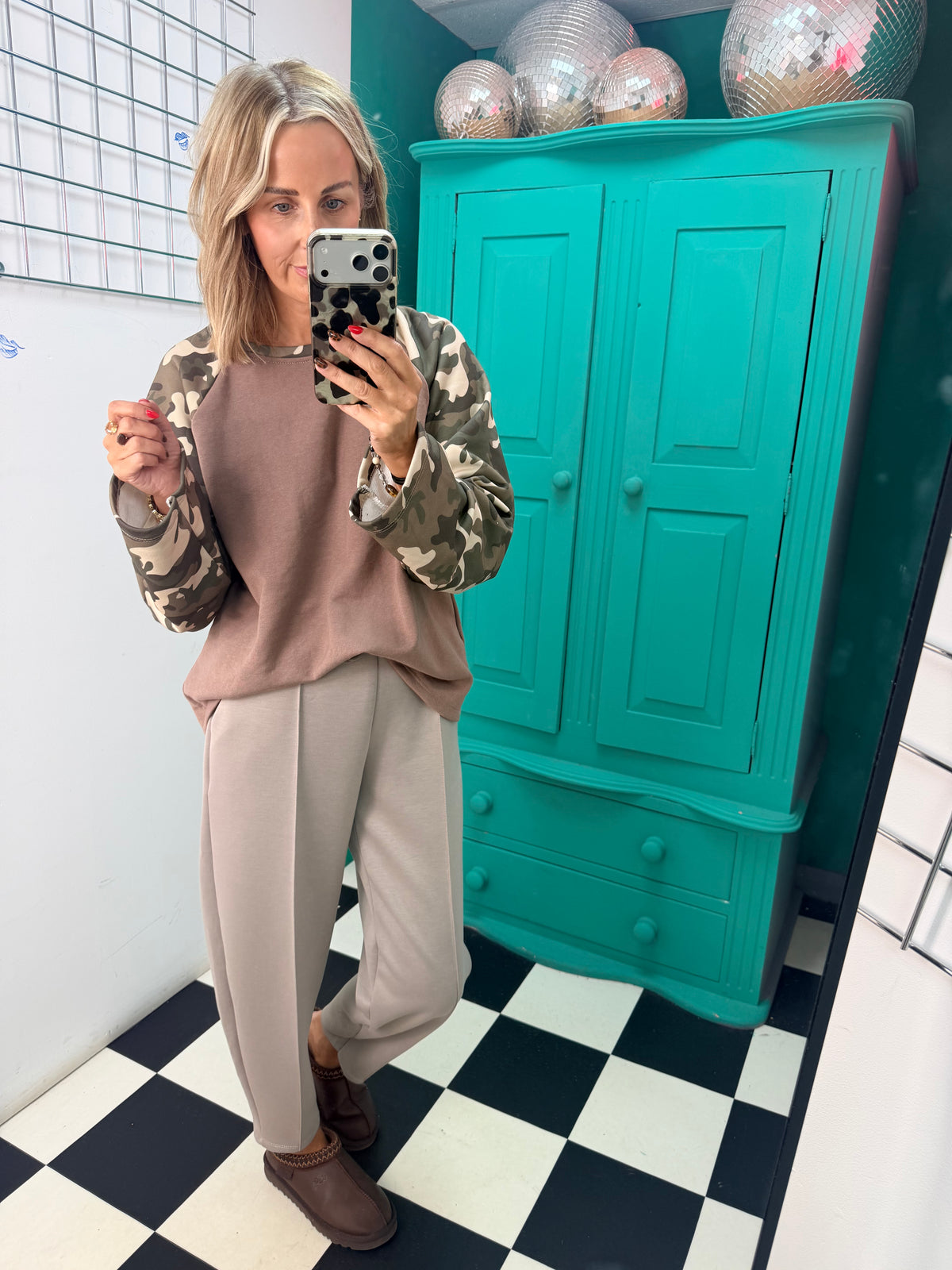 Classy Jogger Taupe