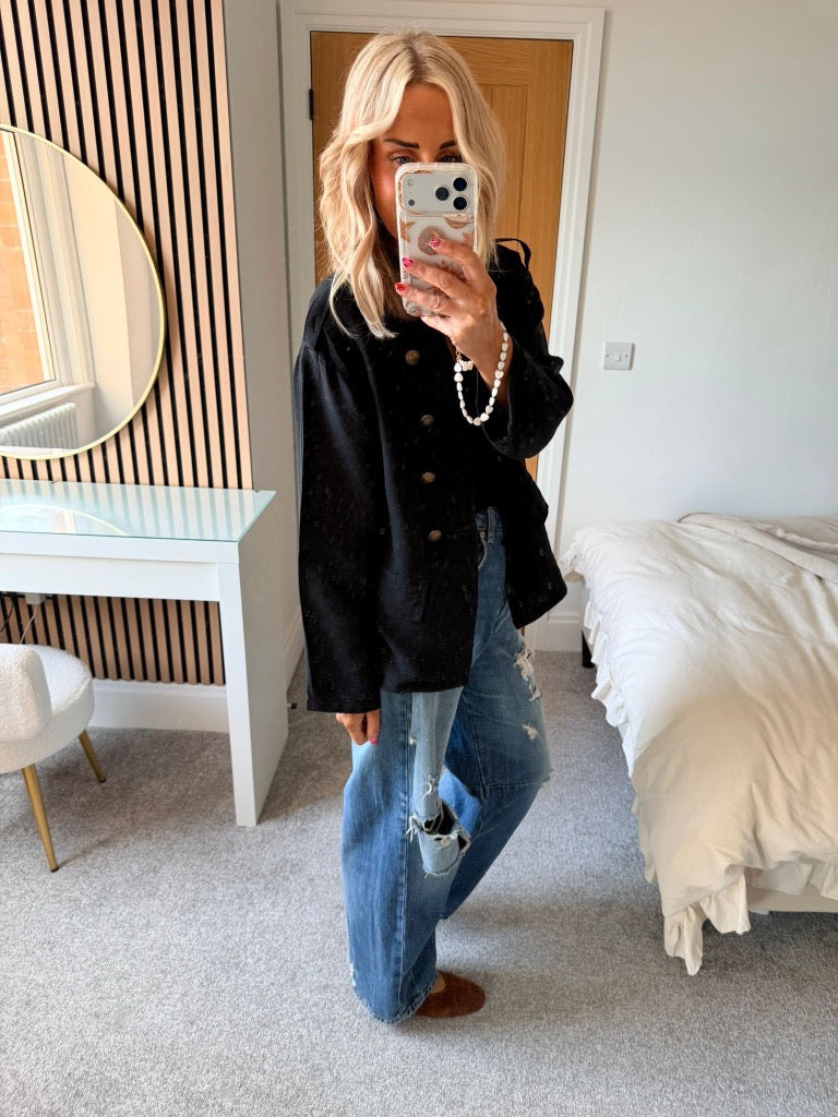 Military Jacket Black