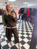 Dolly Cardigan Chocolate