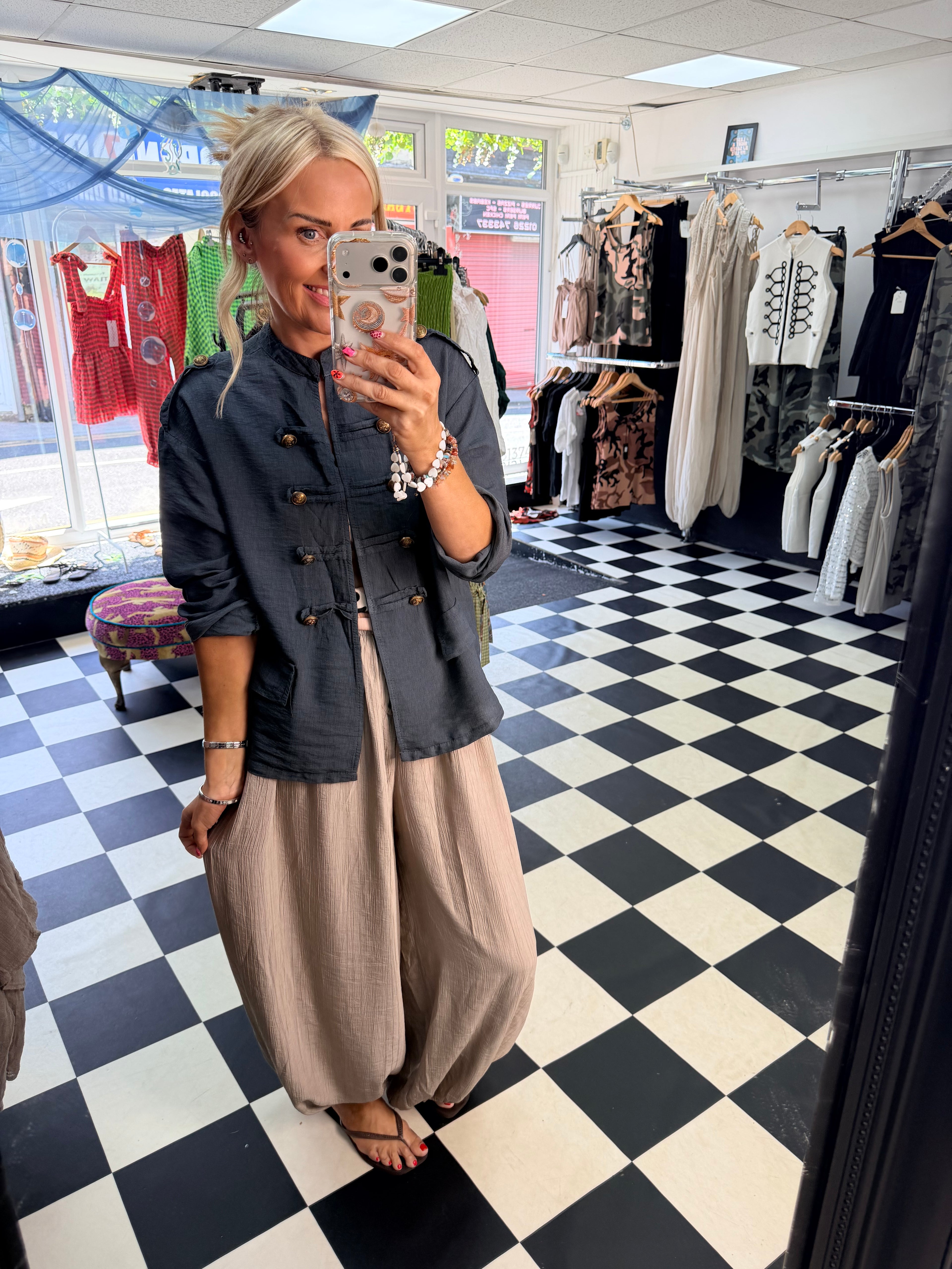 Military Jacket Slate