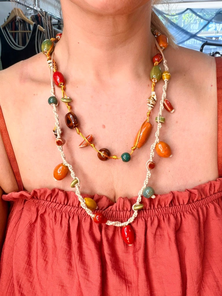 Moroccan Bead Necklace