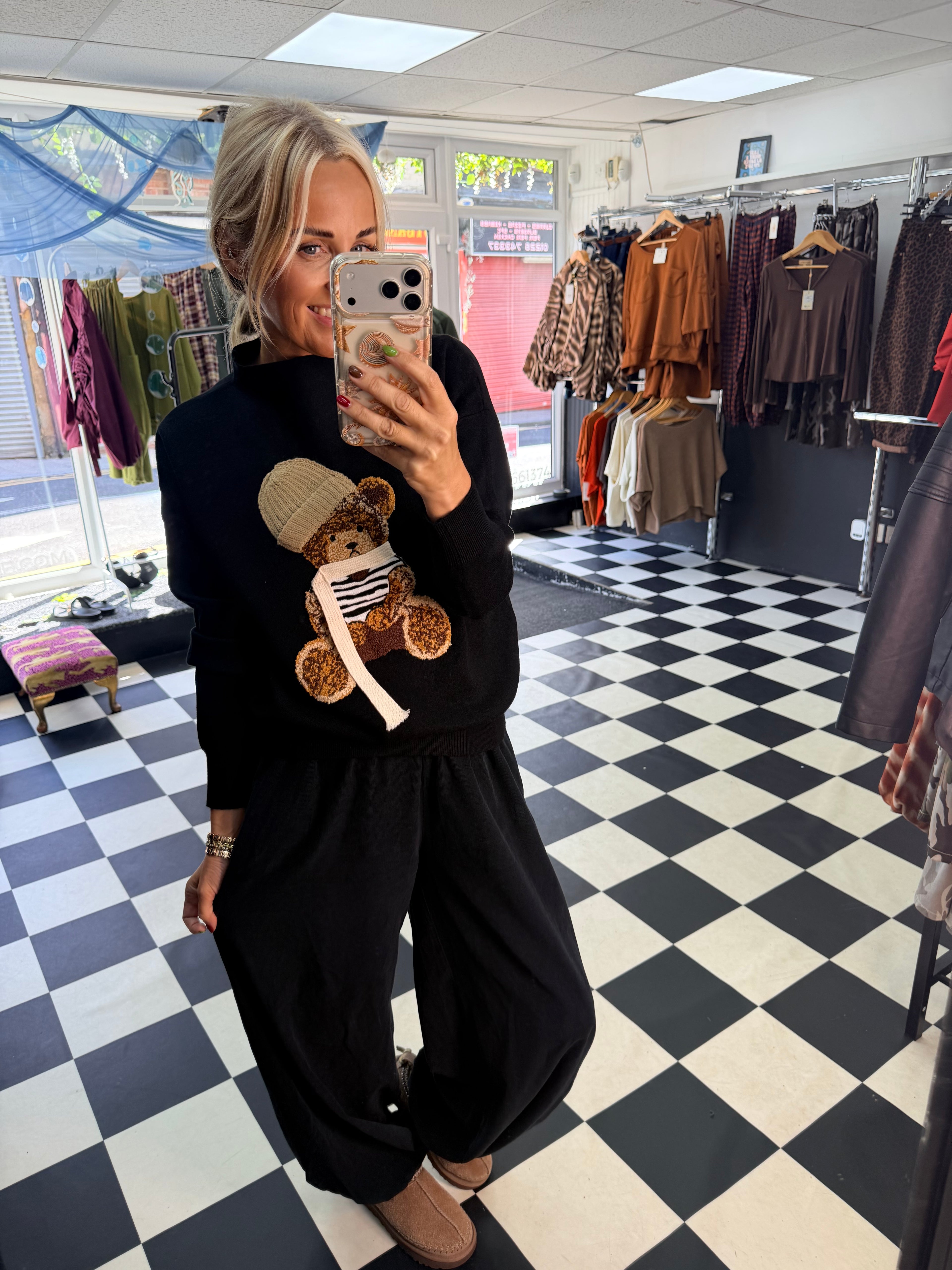 Teddy Ralf Jumper Black